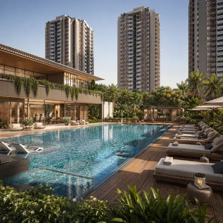 Prestige Forest Edge resort-style swimming pool and deck Prestige Forest Edge resort-style swimming pool and deck